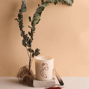 Brooklyn Candle Studio - Saffron Bloom - Allison Kunath Artist Edition Candle