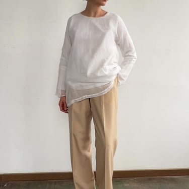 Comme des Garcons Layered White Tunic (M)