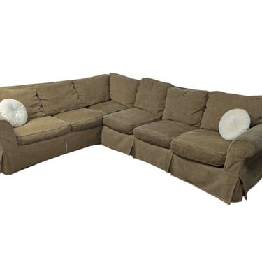 Tan 2pc L-Shaped Sectional