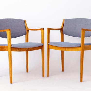 Pair of Vintage German Armchairs | 1960s |Refurbished & Reupholstered 