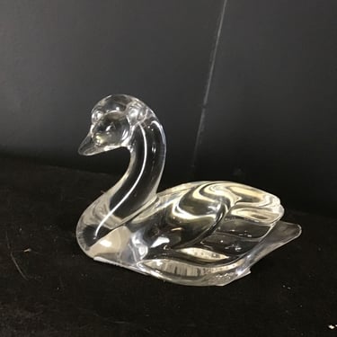 Crystal Swan Figurine (Seattle)