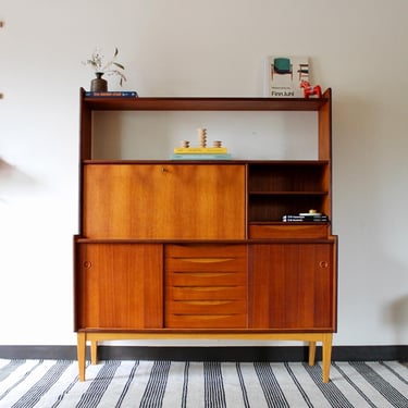 Swedish Bookcase / Secretary by Bräntorps