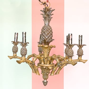 Palm Beach Pineapple Chandelier