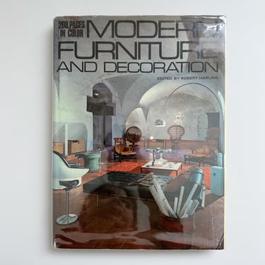 MODERN FURNITURE AND DECORATION, HARLING, 1971