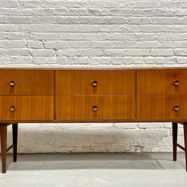 Mid Century Modern Teak Long Dresser / Sideboard, Made in Denmark. c. 1960's 