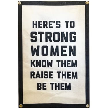 Banner | Here's to Strong Women