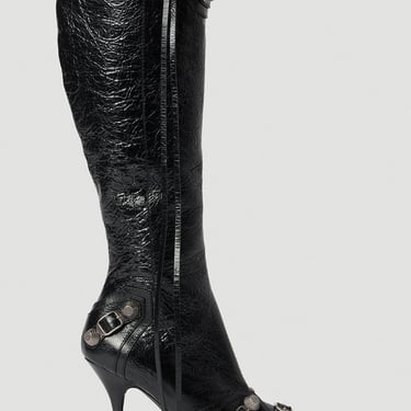 Balenciaga Women Cagole High Heel Calf Boots