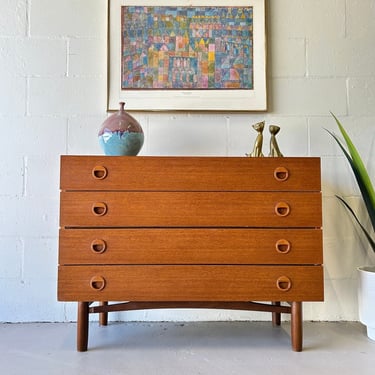 Danish Modern Teak Chest of Drawers