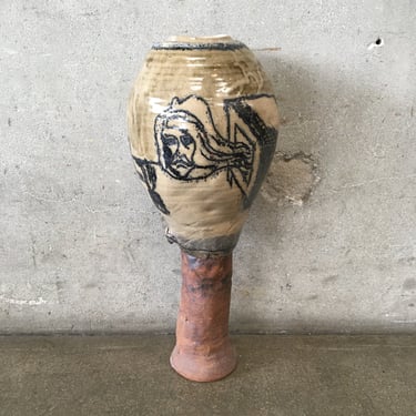 Large Studio Pottery Vessel