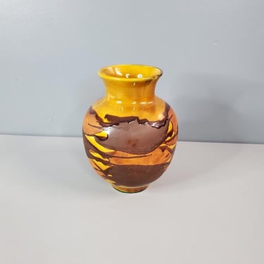 Large Royal Haeger Earth Wrap Pottery Vase 