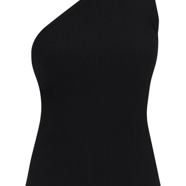 Toteme One-Shoulder Top In Ribbed Knit Women