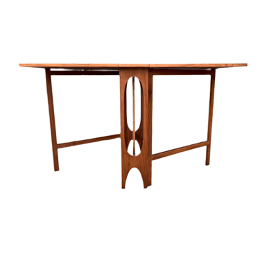 Vintage Drop Leaf  Teak Dining Table