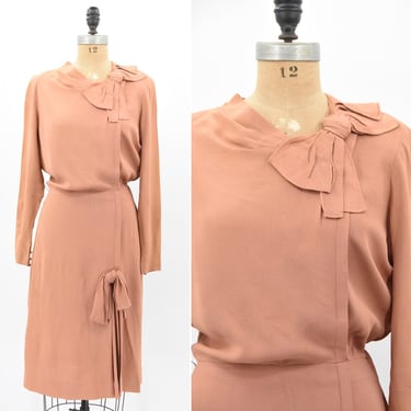 1940s Dried Apricots dress 
