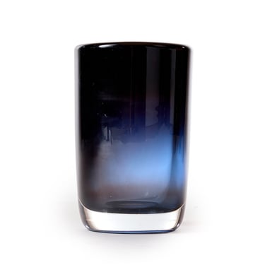 Semi Translucent Blue Vase by Sven Palmquist for Orrefors