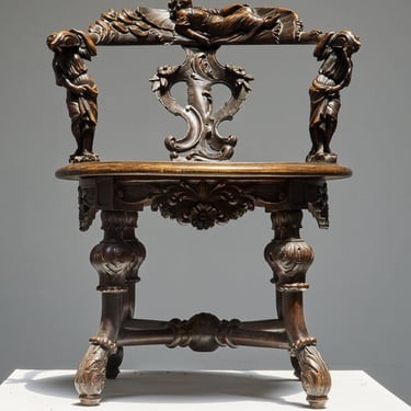 19th C Italian Renaissance Revival Chair