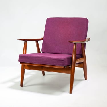 Hans Wegner Teak Cigar Chair, model GE240 