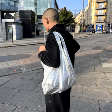 Baggu | Reusable Tote in Silver