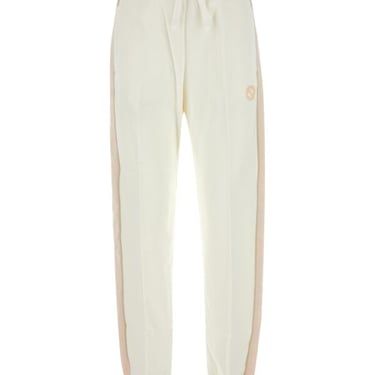 Gucci Women White Cotton Joggers