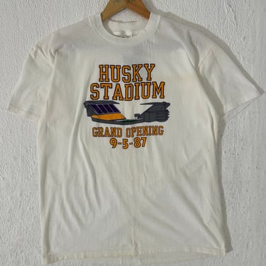 Husky Stadium Grand Opening 1987 Tshirt Sz XL