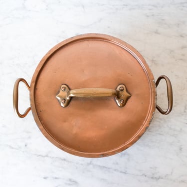 Petite Copper Stock Pot