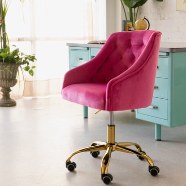 Fuchsia Office Chair