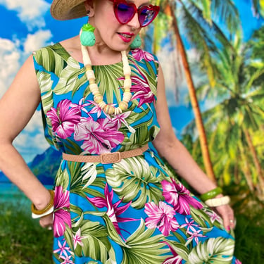Vintage Hawaiian Dress 