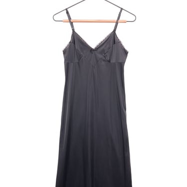 Lace Trim Maxi Slip Dress