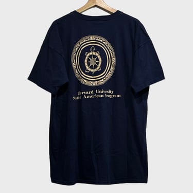 Vintage Harvard Native American Program Shirt 2XL