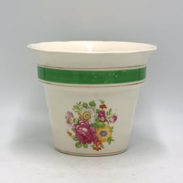 vintage E R American Artware Indoor Flower Pot 