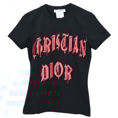 Christian Dior 2002 Short Sleeve T-shirt Black #38