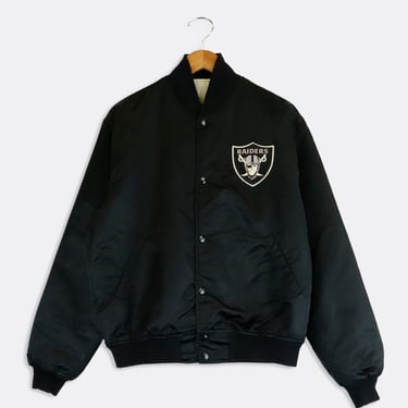Vintage Starter NFL Las Vegas Raiders Bomber Jacket Sz L