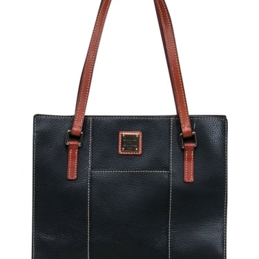 Dooney & Bourke - Black Leather Lexington Shopper Tote Bag