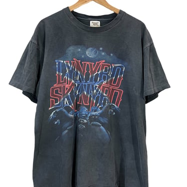 Vintage 1997 Lynyrd Skynyrd Twenty Faded Black Southern Rock Band T-Shirt XL