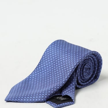 Zegna Tie Men Blue Men