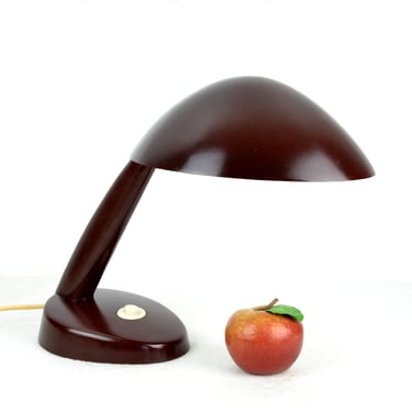 Bakelite table lamp by Marianne Brandt for LBL type 0314.3 Leipzig 50s office lamp design light lamp Bauhaus desk brocante 
