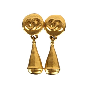 Chanel Gold Drop Earring