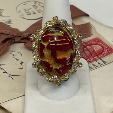 Large Red Stone Ring