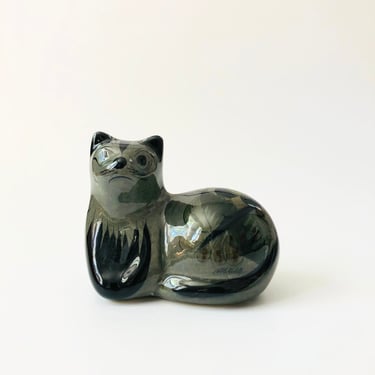 Tonala Pottery Cat 
