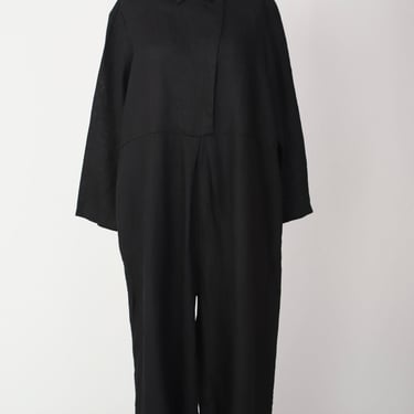 Yitai Hemp Wide-Leg Jumpsuit