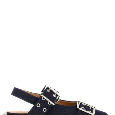 Ganni Women Ballerina With Buckle