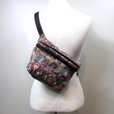 Woven Tapestry Fanny Pack Vintage Money Pouch Belly Bag Waist Wallet Festival Purse Hip Pack Bum Bag Lightweight Crossbody Smart Duck Bags 