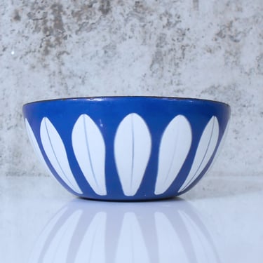 Small 4-inch Blue Cathrineholm Lotus Bowl by Cathrineholm Norway 