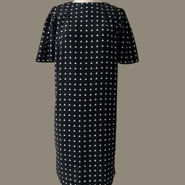 Vintage Patterned Shift Dress, Liz Claiborne, Petite 6 