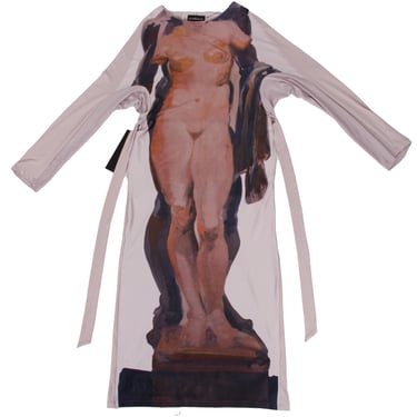 Ann Demeulemeester Trompe L'oeil Venus De Milo Dress