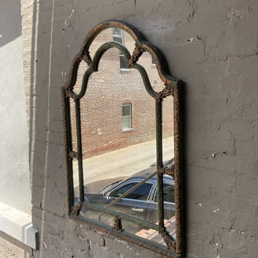 Art Deco Partial Gilt Mirror