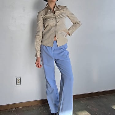 Celine Powder Blue Trousers (M)