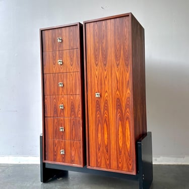 Brutalist MCM Rosewood Tabago Gentleman’s highboy chest 