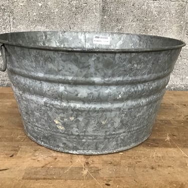 Galvanized Steel Washtub (Seattle)