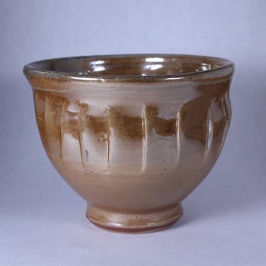 Ceramic Bowl- Handmade Stoneware with shino glaze 