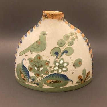 Vintage Pottery Vase- Tonala Mexico 